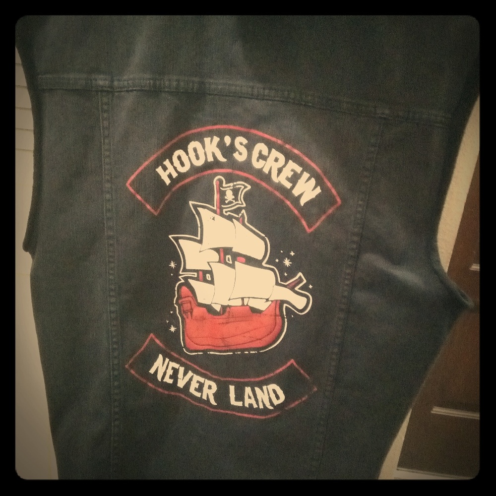 Peter pan Hooks crew Jean jacket